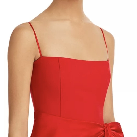 Cinq a Sept Drina Sleeveless Gown In Red Size 0 - Picture 5 of 15